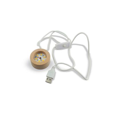 Luminária Abajur Globo Homem na Lua LED USB Enfeite Decorativo Esfera de Vidro 3D Base de Madeira