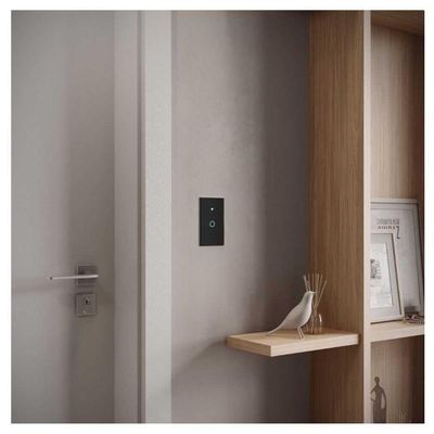 Interruptor Inteligente Preto Wifi 1 Botao Touch Avant Neo
