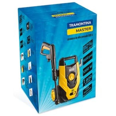 Lavadora de Alta Pressão Tramontina Master - 1.500 Psi Amarelo e Preto