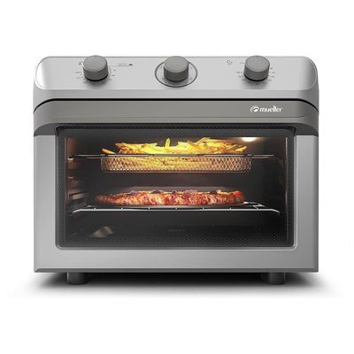 Air Forno Elétrico Mueller 35 Litros Prata Função Fryer 127V 110V