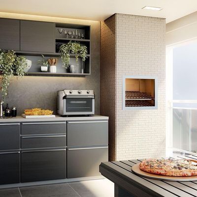 Air Forno Elétrico Mueller 35 Litros Prata Função Fryer 220V 220V