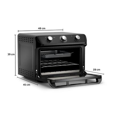 Air Forno Elétrico Mueller 35 Litros Preto Função Fryer 220V 220V