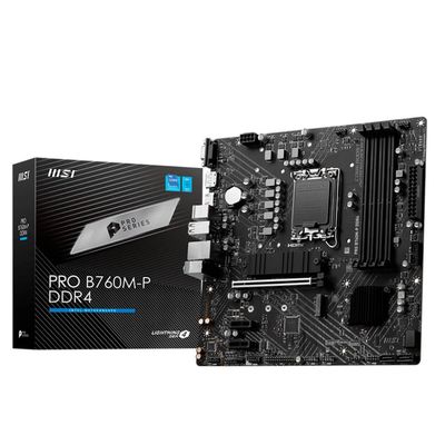 Placa Mae MSI PRO B760M-P DDR4 INTEL LGA 1700 911-7E02-001