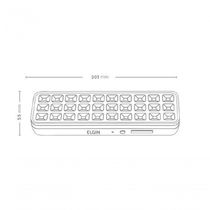 Luminaria De Emergencia 30 Leds 2w Branca - Elgin
