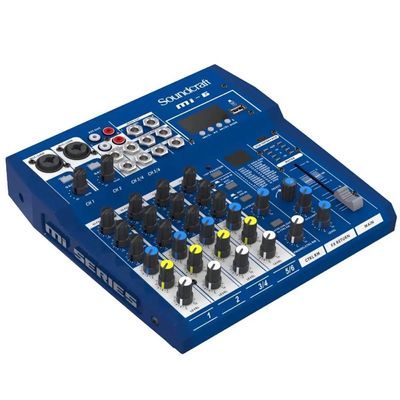 Mixer Analogico Soundcraft MI-6 6 Canais Bluetooth e USB