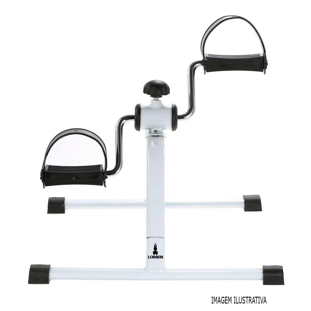 Mini Bicicleta Lorben Exercitador Pedal Reabilitação Fisioterapia Braços E Pernas