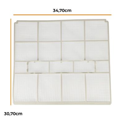 Filtro De Ar Evaporadora Ccs Dcs 18.000 Btus Agratto Original