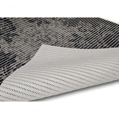 Tapete Passadeira Emborrachada Pvc Antiderrapante 0,65x3,00m Barrado Arabesco