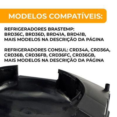 Recipiente Evaporação Refrigerador Freezer Brastemp Consul único