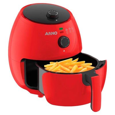 Fritadeira Easy Fry Ey1225b 3,2 Litros Arno Vermelho 110v 110V
