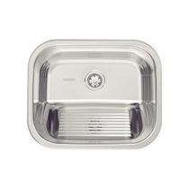 Tanque de Encaixe Hera em Aço Inox Polido 50x40 cm Tramontina