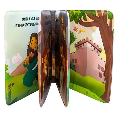 Livro De Banho Com Bichinhos Daniel Na Cova Dos Leões
