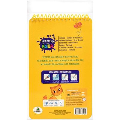 Livro Surpresas Com água Animais De Estimação