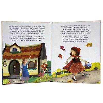 Livro Capa Dura Chapeuzinho Vermelho