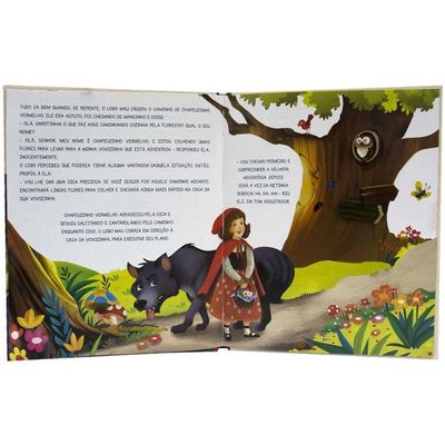 Livro Capa Dura Chapeuzinho Vermelho