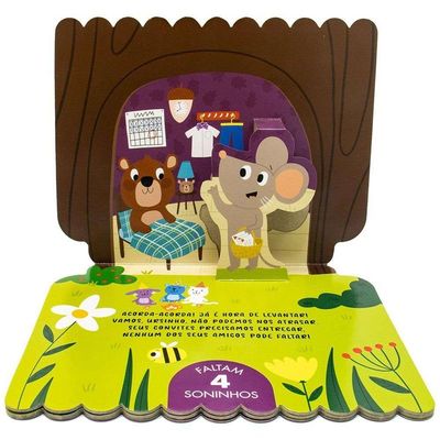 Livro Pop-up O Aniversário Do Ursinho