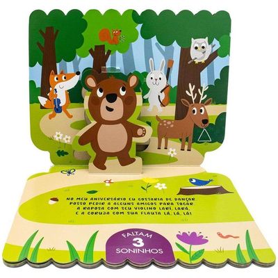 Livro Pop-up O Aniversário Do Ursinho