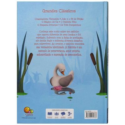 Livro Capa Dura Grandes Clássicos O Patinho Feio
