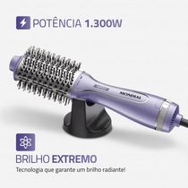 Escova Secadora Space Shine  Mondial  Lilás  1300W  Bivolt - ES-21