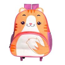 17165843021615 Mochila De Rodinha Infantil - Gato