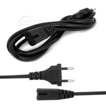 Kit 3 Cabo Força Energia Bipolar Radio Ps3 Ps4 Impressora