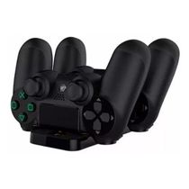 Base Dock Ps4 Carregador Duplo Controles Playstation 4 Slim