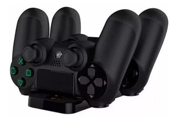Base Dock Ps4 Carregador Duplo Controles Playstation 4 Slim