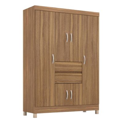 Guarda Roupa Solteiro 6 Portas E 2 Gavetas Ecom Ii Amêndola Touch Amêndola Touch