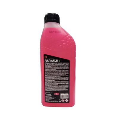 Kit 5l Paraflu Pronto Para Uso Orgânico Coloração Rosa 1l