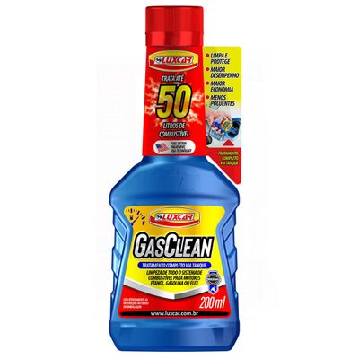 Aditivo Combustível Gasclean 200ml Luxcar Aditivo Combustível Gasclean 200ml Fluxcar