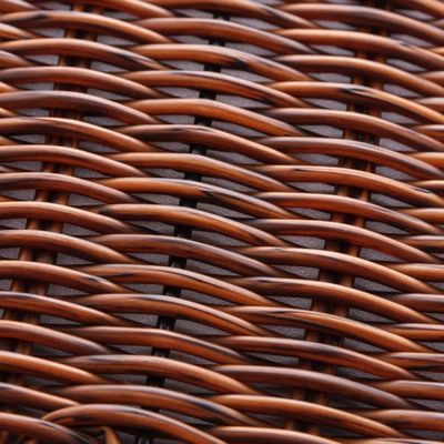 Lugar Americano Coração De Rattan Plástico Mesclado - Lyor