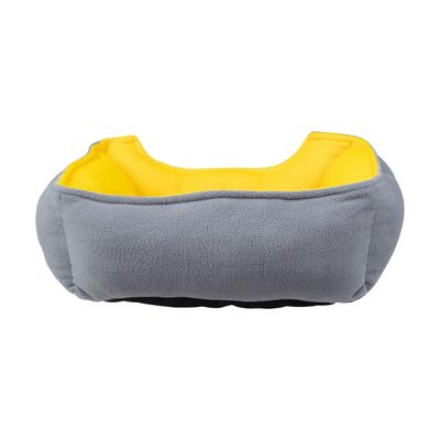 Cama Retangular G Azul e Amarela