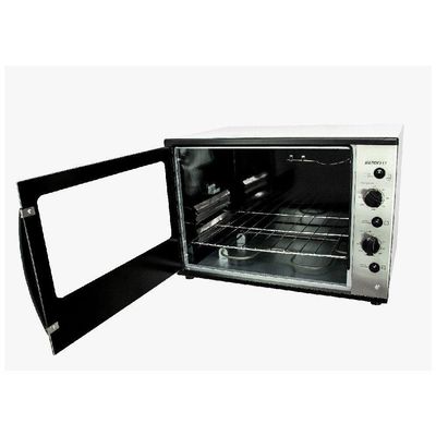 Forno Elétrico Bancada Com Espeto Giratório Preto 110V 110v