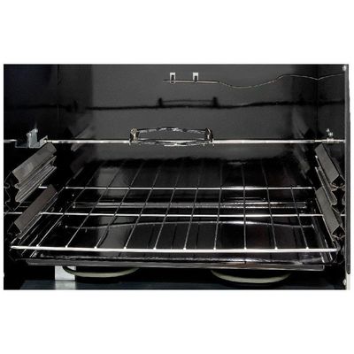 Forno Elétrico Bancada Com Espeto Giratório Preto 110V 110v