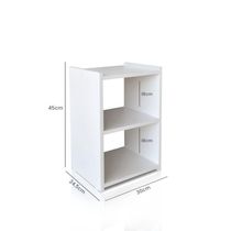 Mesa De Cabeceira Nicho Quarto 100% Mdf SSX Multicoisas Preto