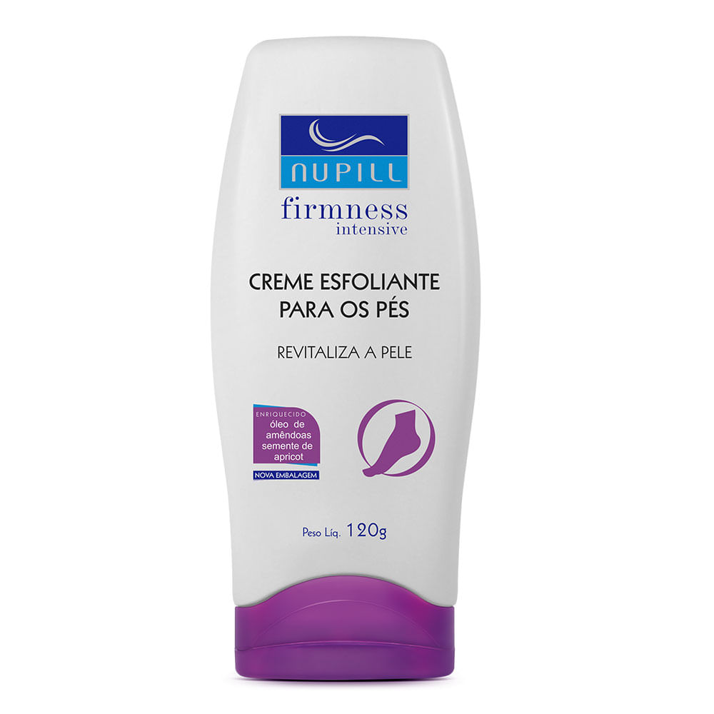 Creme esfoliante para os pés Nupill Firmness Intensive 120g
