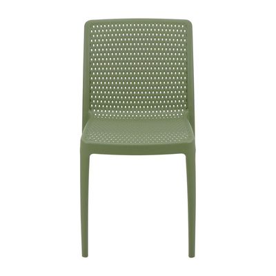 Cadeira Tramontina Isabelle Em Polipropileno Ocean Clean Verde Oliva