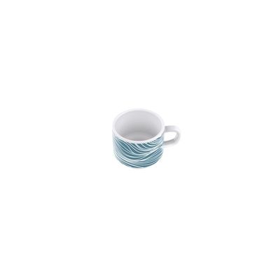Xícara Café Tramontina Clarice Em Porcelana Decorada 100 Ml