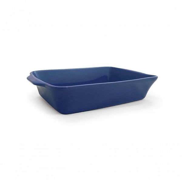 Assadeira Retangular 30cm Domus Azul - Jomafe