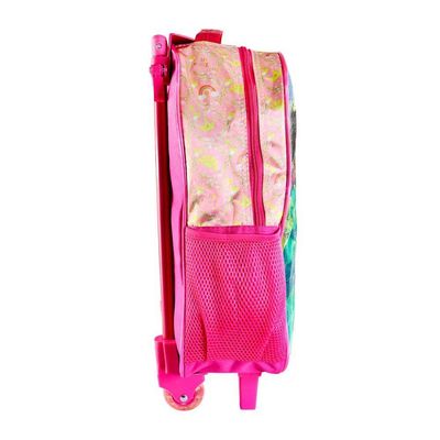Kit Mochila Infantil Escolar Com 3 Peças Princesas