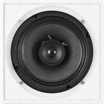 Arandela Coaxial Quadrada Ar1006qt 10w Rms Com Trafo Instalado Hayonik
