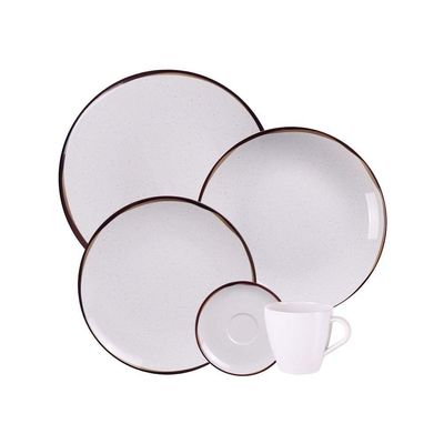 Aparelho Jantar Tramontina Canyon Porcelana Decorada 20 Peças Tramontina