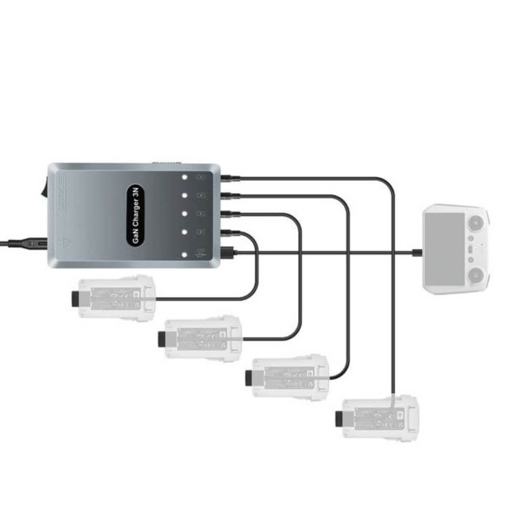 Hub de Carregamento para Baterias do Drone DJI Mini 3 Pro - StartRC