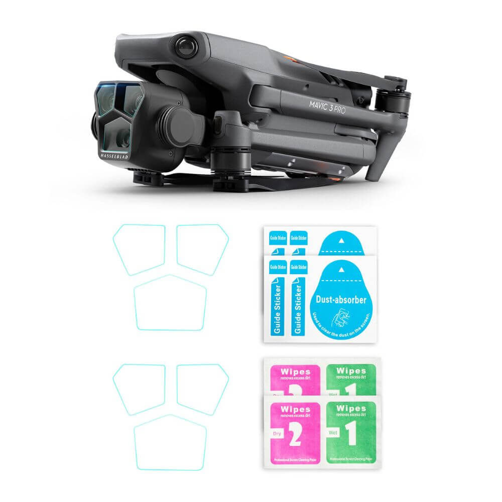 Película de Proteção para Lentes do Drone DJI Mavic 3 Pro - StartRC