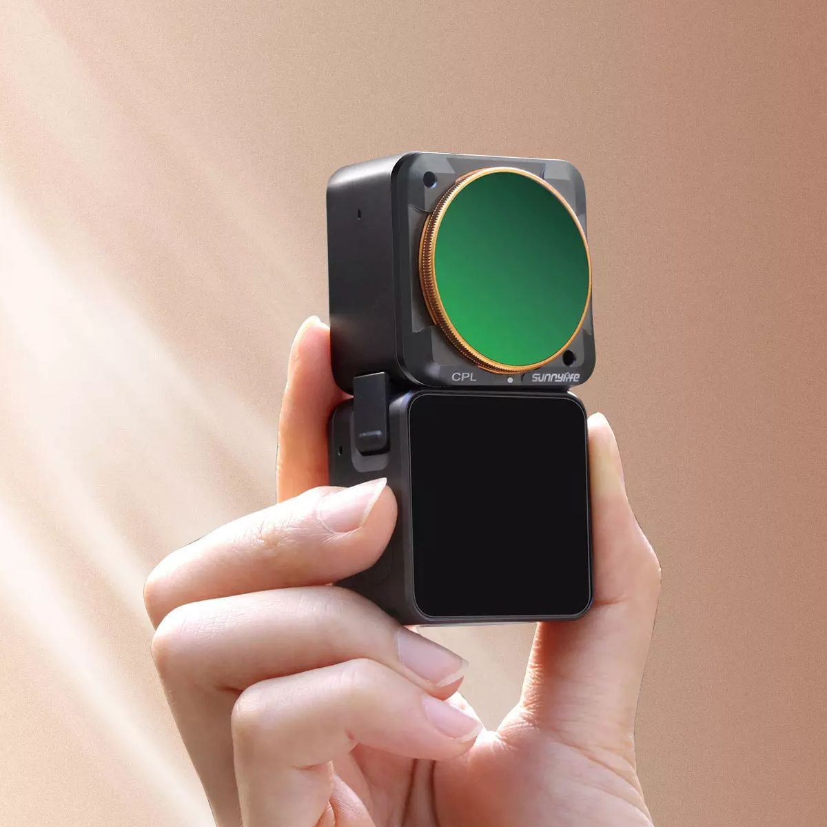 Filtro de Lente CPL para Câmera DJI Action 2