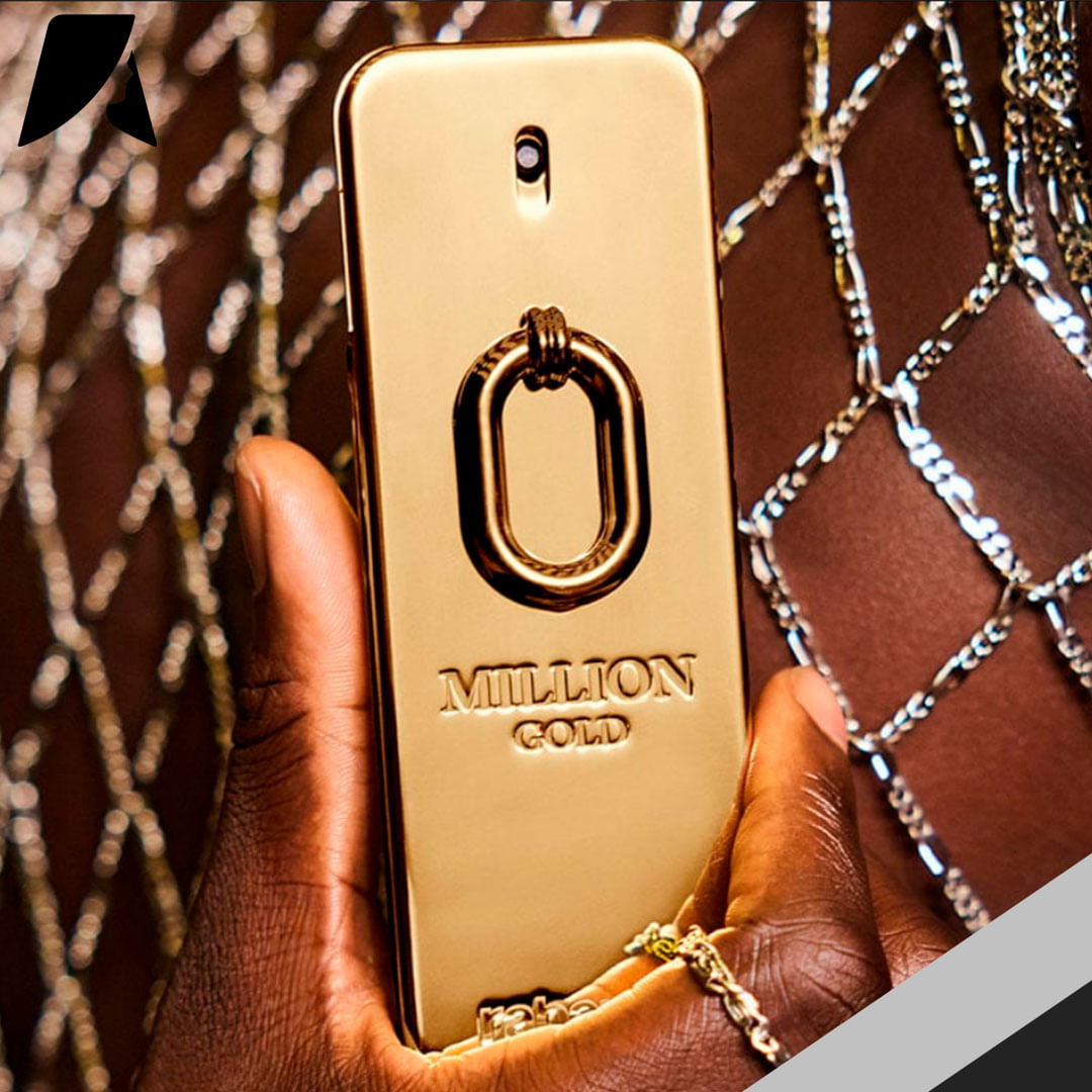 Perfume Million Gold Intense Rabanne Eau de Parfum Masculino 100ml