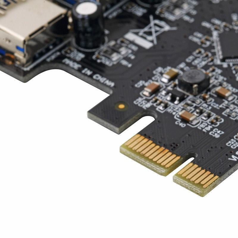 Placa Pci-express Com 4 Portas Usb 3.0