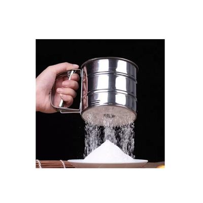 Polvilhador de Tapioca Farinha Açucar Caneca Inox 250g