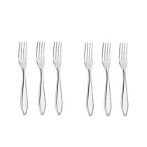 Garfo de Mesa Talheres Aço Inox Victoria 6un