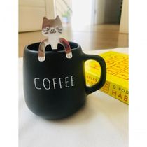 Conjunto Caneca Bojuda E Colher Gatinho Coffee